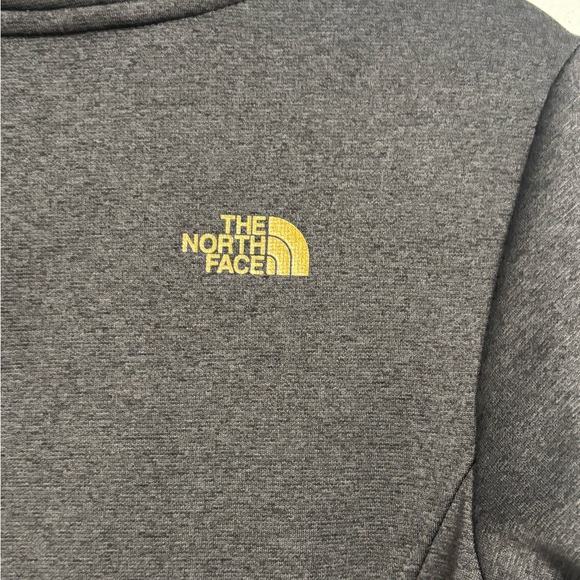 The North Face Dark Gray Hoodie with Gold Small - Picture 3 of 4